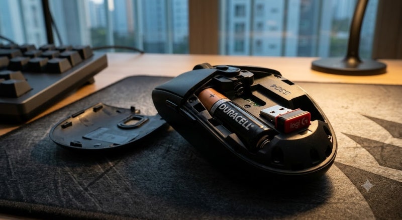 로지텍 G304 연결 방법과 DPI 설정, 끊길 때 확인할 것까지