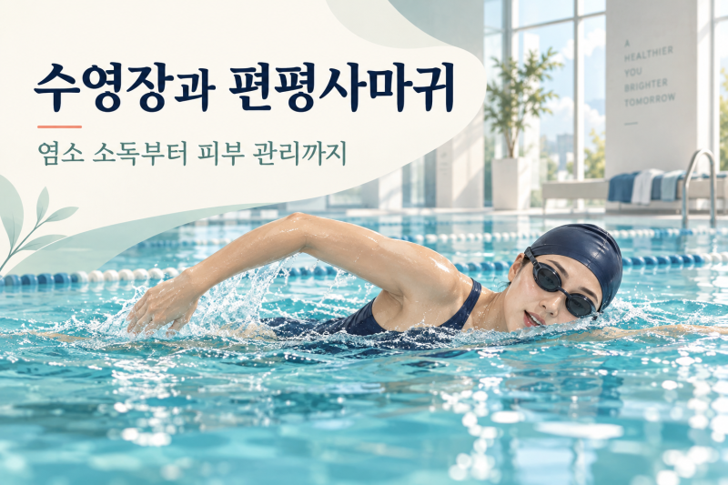 수영장 다니면 편평사마귀가 옮을까? (편평사마귀 발생 원인부터 제거 그리고 다시 수영가능....