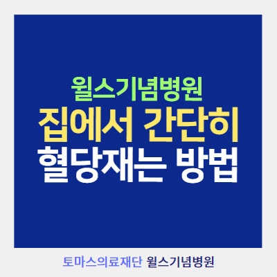 집에서 혈당 재는 방법, 측정기 사용 주의사항