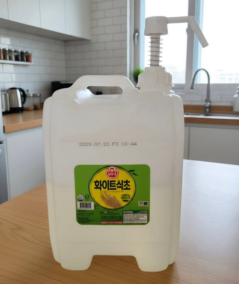 오뚜기 화이트 식초 18L│섬유유연제 대신 사용해본 후기
