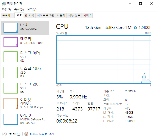 CPU 온도 보는 법, 적정 온도는 몇 도? 70도·80도·90도·100도 기준 정리