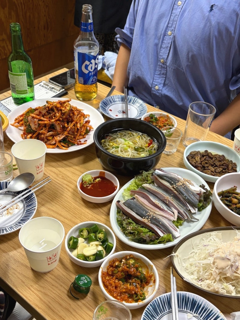 성신여대 전어회 맛집 1시간 웨이팅한 구룡포계절회집 내돈내산 후기 웨이팅 꿀팁까지 낋여....