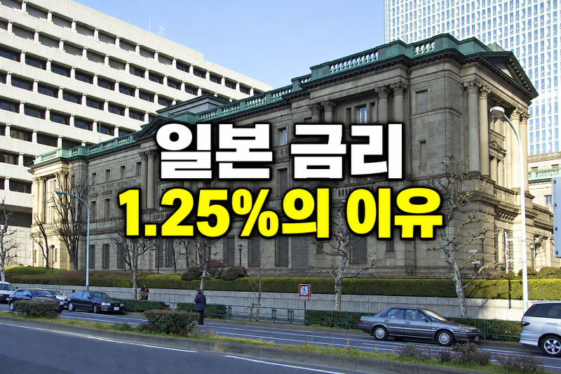 일본 금리 1.25%, 일본은행이 인상한 이유와 엔화를 볼 때 챙길 점