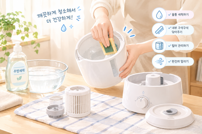 가습기 고르는 법! 초음파식, 가열식, 기화식? 종류별 차이부터 관리법까지