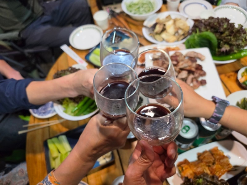 추석 잔치 하는 꿈