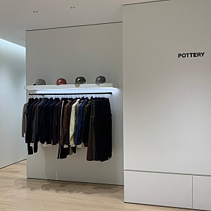 포터리 현대 판교 방문, 피팅 후기ㅣAW26 여성 캐시미어 컴팩트 크루넥 니트, 브러쉬드 코튼 ....