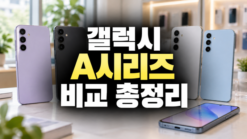 갤럭시 A시리즈 총정리: 최신 모델, 출시 순서, 화면 크기·무게·삼성페이 지원 여부 비교
