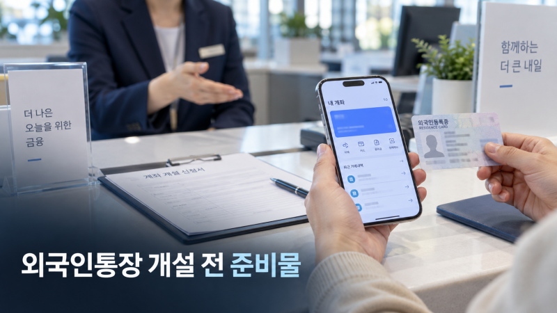카카오뱅크 외국인통장 개설, 준비물부터 카드·해외송금 한도까지