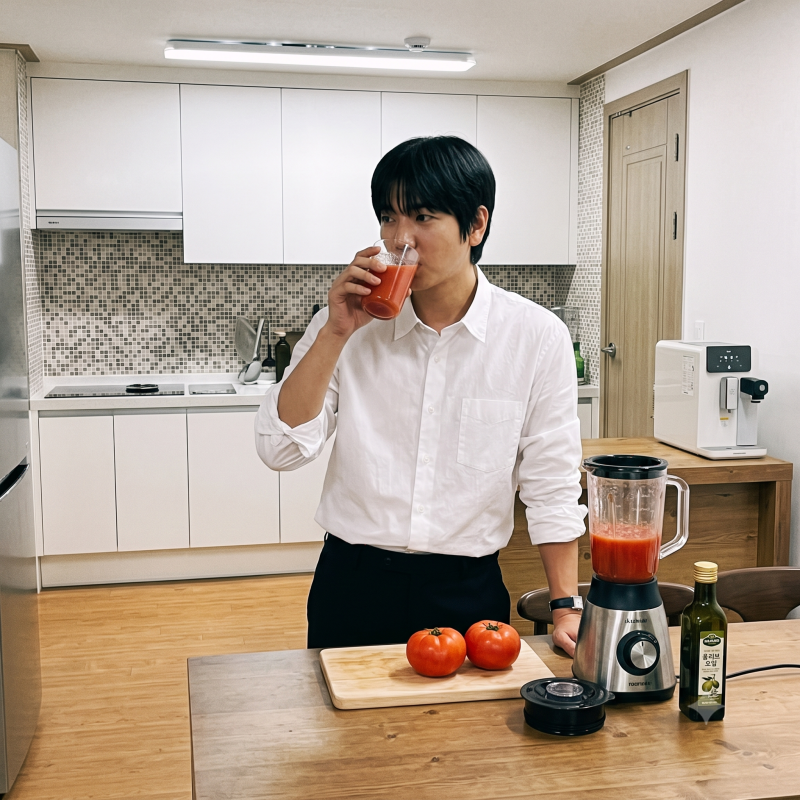 이주승 토마토주스 레시피, 올리브오일 요구르트 비율