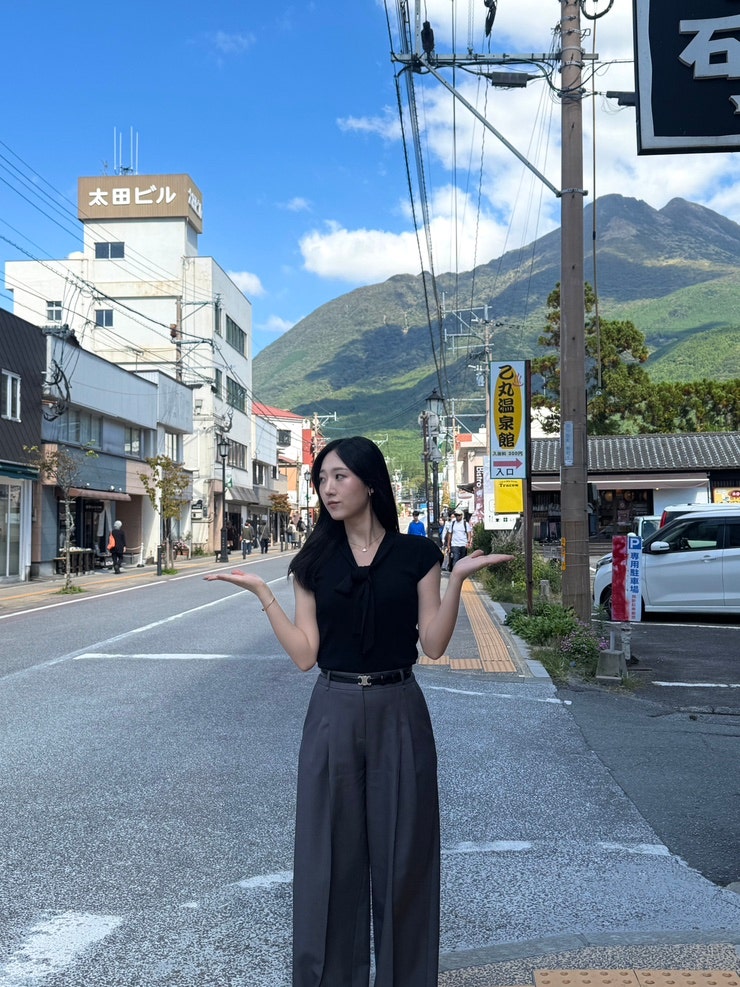일본 10월 여행 OOTD 후기ㅣ후쿠오카 & 유후인 날씨 옷차림 추천