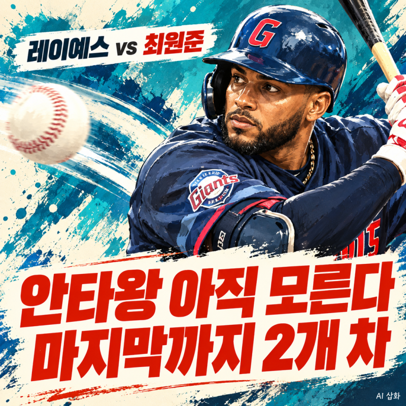 209안타 신기록 쳤는데 아직도 모른다? 레이예스 vs 최원준, 마지막까지 미친 안타왕 싸움
