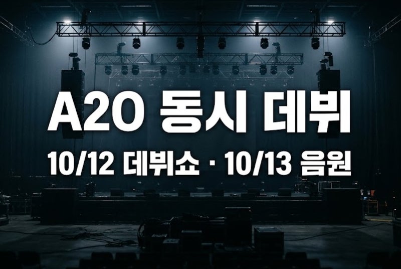 이수만 2년 5개월 만에 국내 복귀! A2O 보이·걸그룹 오늘 동시 데뷔