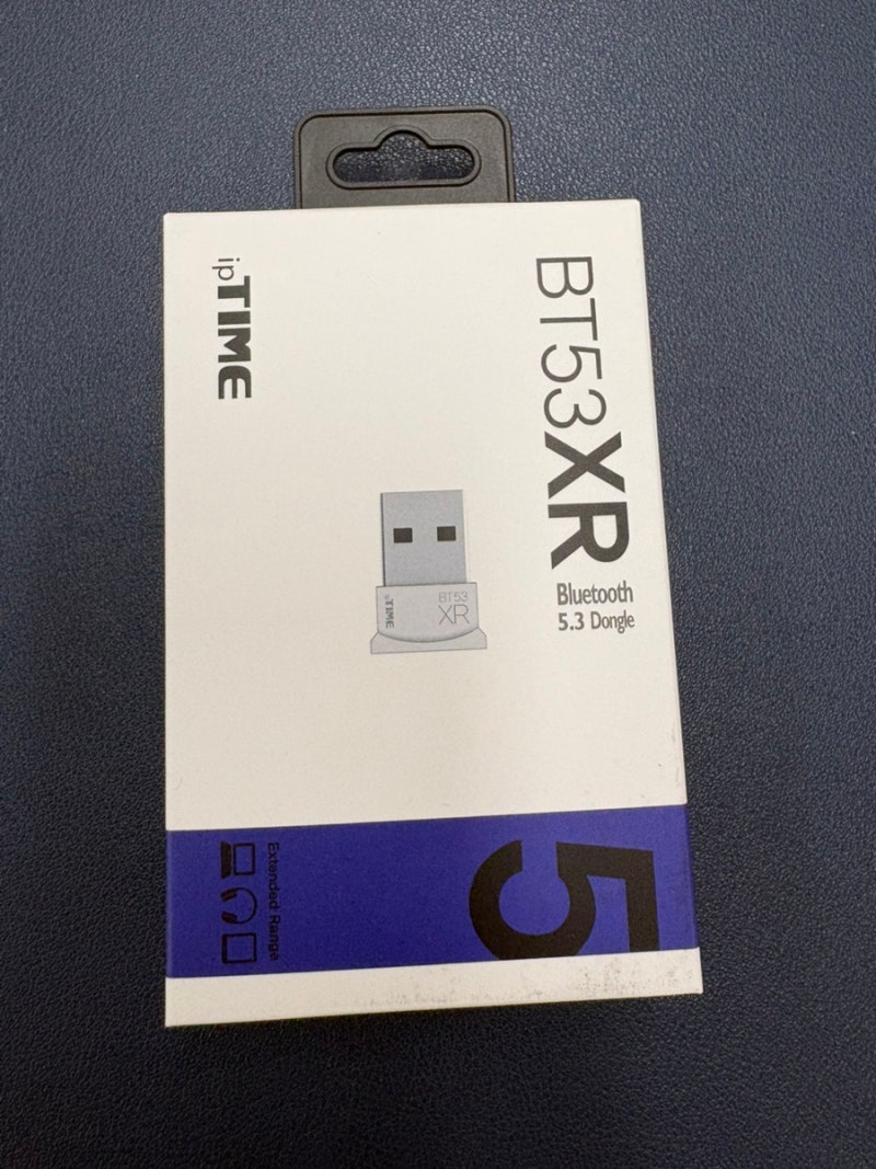 데스크탑 블루투스 연결 iptime BT53XR 블루투스 동글이로 무선 이어폰 사용하기