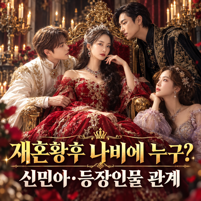 재혼황후 나비에 신민아 누구? 주지훈 소비에슈와 이혼, 이종석 하인리 재혼 이유·등장인물