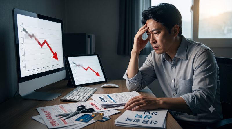 채무조정 불이익 총정리｜신용점수·신용카드·대출에 미치는 영향과 신용회복 팁