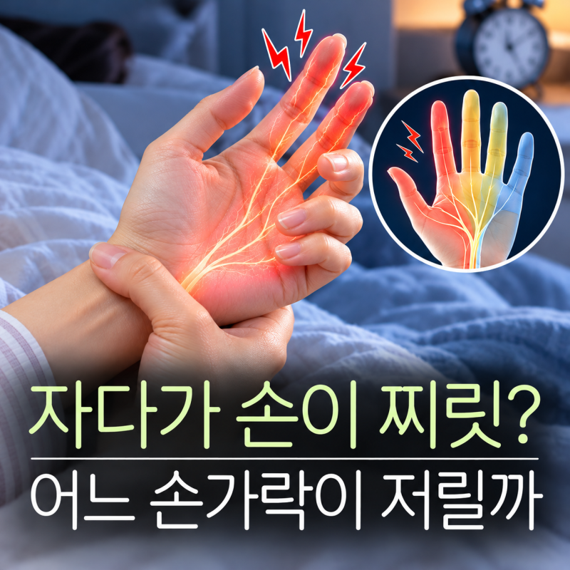 「“밤마다 손을 털어야 잠이 든다면…” 엄지·검지·중지 저림에 숨은 원인」