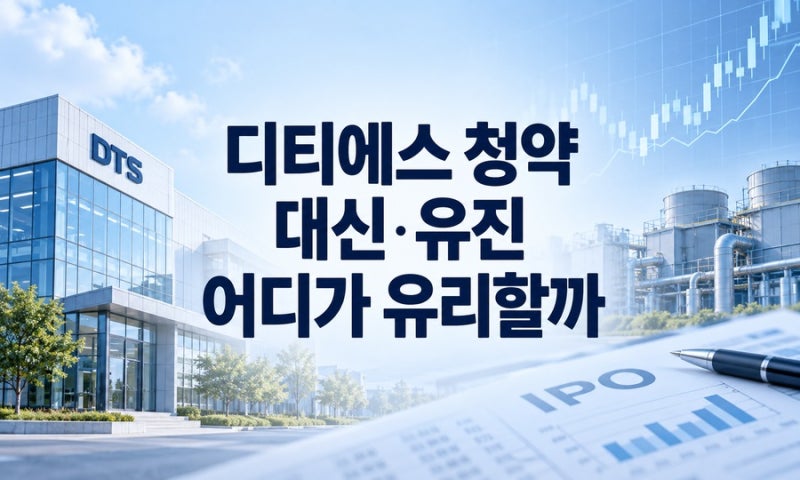디티에스 청약 13~14일｜공모가·균등배정, 대신증권과 유진증권 어디가 유리할까