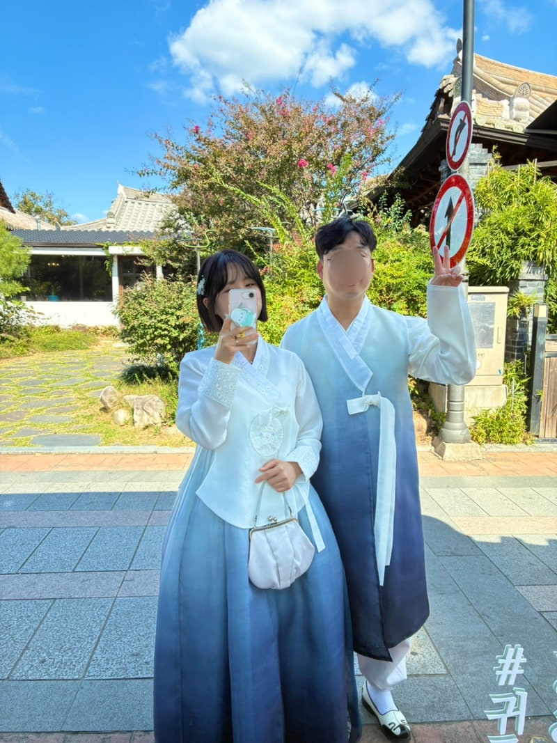 전주 1박 2일 여행 코스ㅣ가볼만한 곳ㅣ고급 한복 대여ㅣ덕진공원ㅣ전주한옥마을ㅣ전주야경....