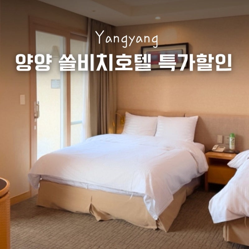 쏠비치 양양 호텔 리조트 비교 후기 오션플레이 특가 할인