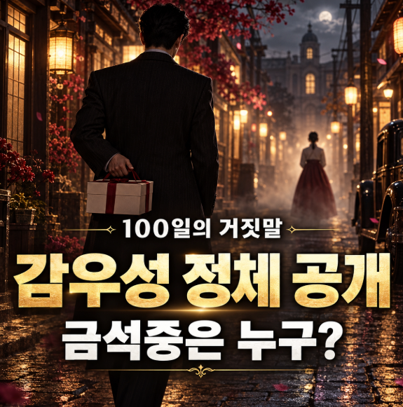 100일의 거짓말 l 감우성 누구? 금석중 정체와 유소란의 과거