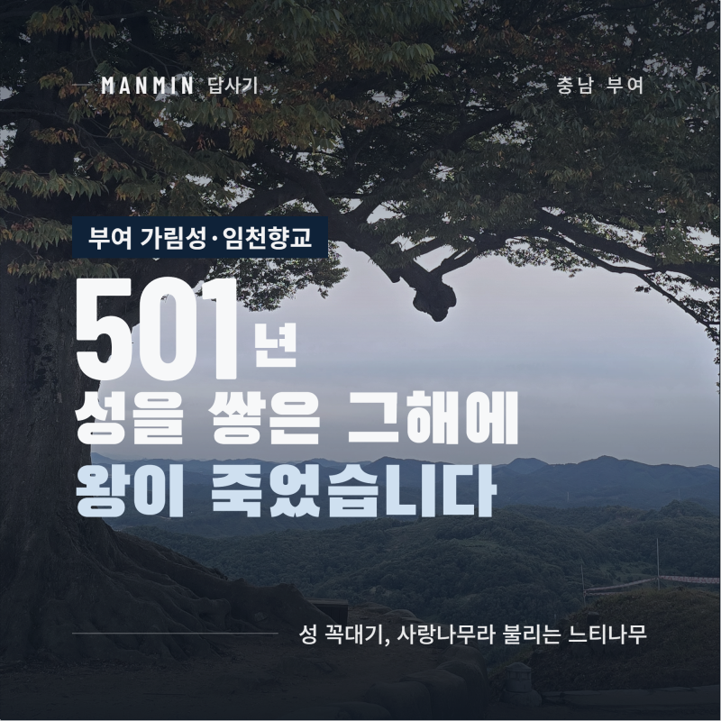 부여 가볼만한곳 가림성 사랑나무·임천향교 ｜ 성을 쌓은 그해에 왕이 죽었습니다 ｜ MANMIN ....