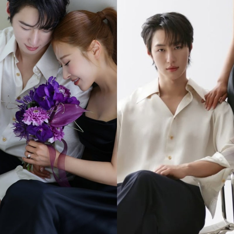 "변우석인 줄.." 서준맘 박세미, 1살 연하 훈남과 결혼!?