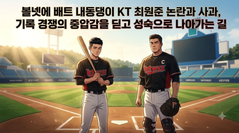 볼넷에 배트 내동댕이 KT 최원준 논란과 사과
