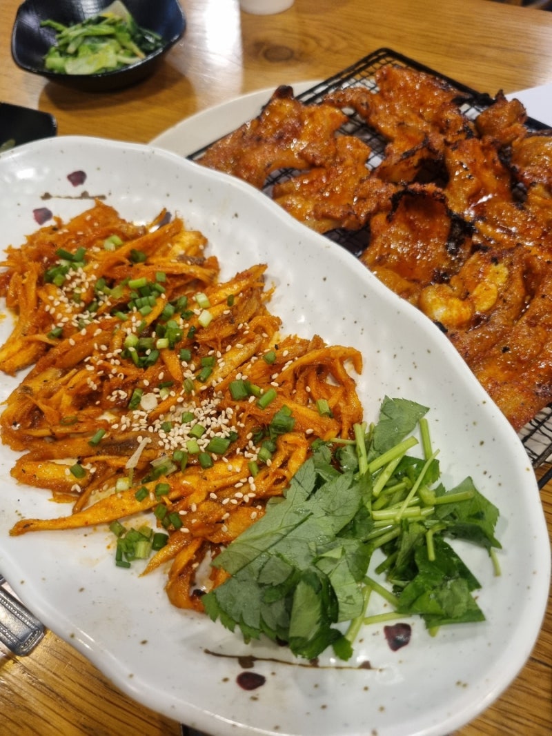 문경 새재할매집 /문경 맛집/석쇠, 더덕구이 맛집