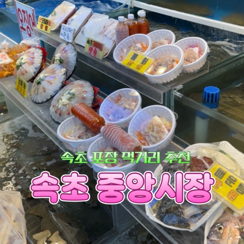 속초 중앙시장 먹거리 | 최신 업데이트 닭강정 아이스크림 등 + 주차 꿀팁