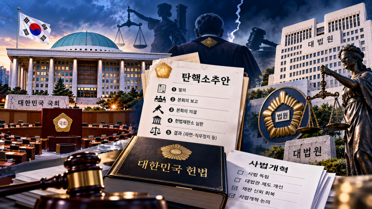 조희대 대법원장 탄핵 추진, 7개 혐의 공수처 고발 예고…직무정지....