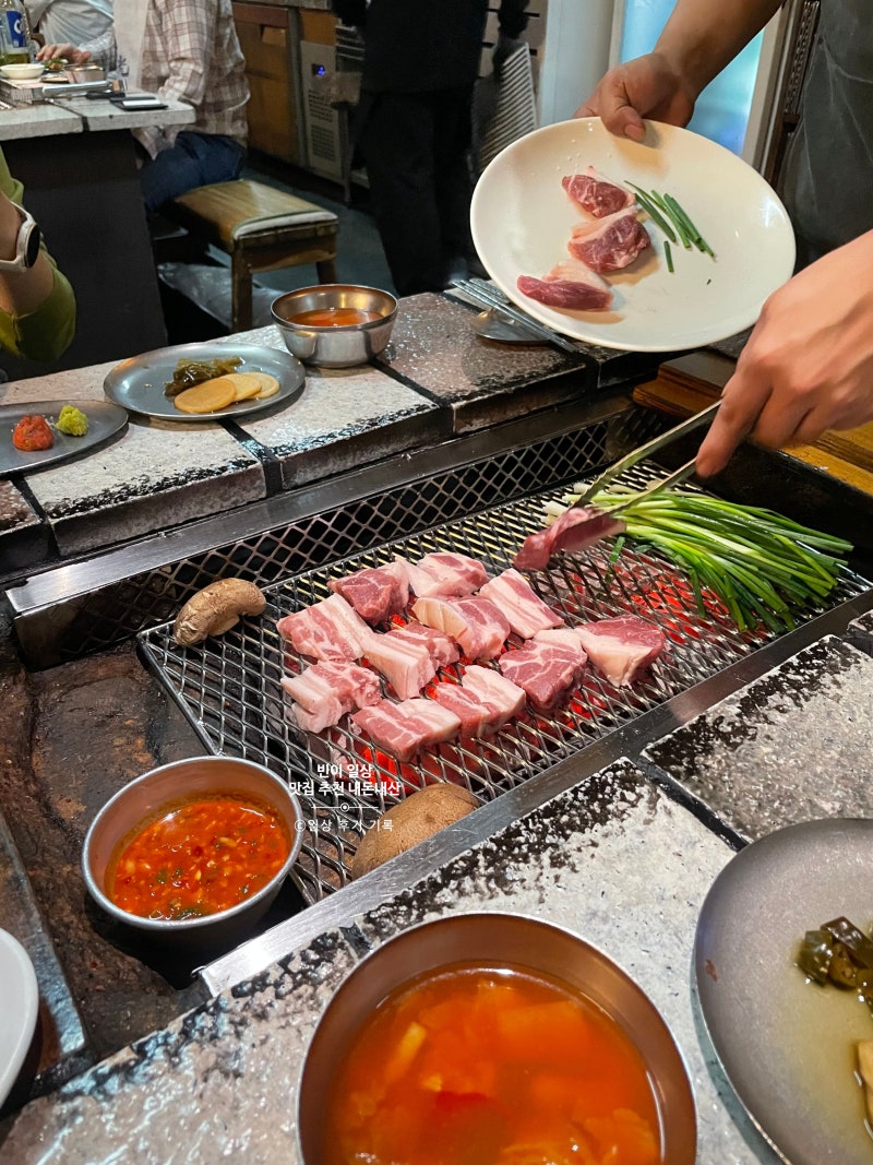 산청숯불가든 을지로 본점 임산부 웨이팅 추천 메뉴