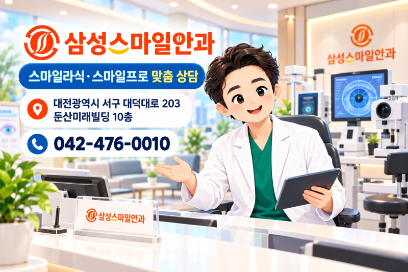 운동하는 사람에게 중요한 시력교정 선택, 대전 스마일라식·스마일프로가 무조건 답일까요?