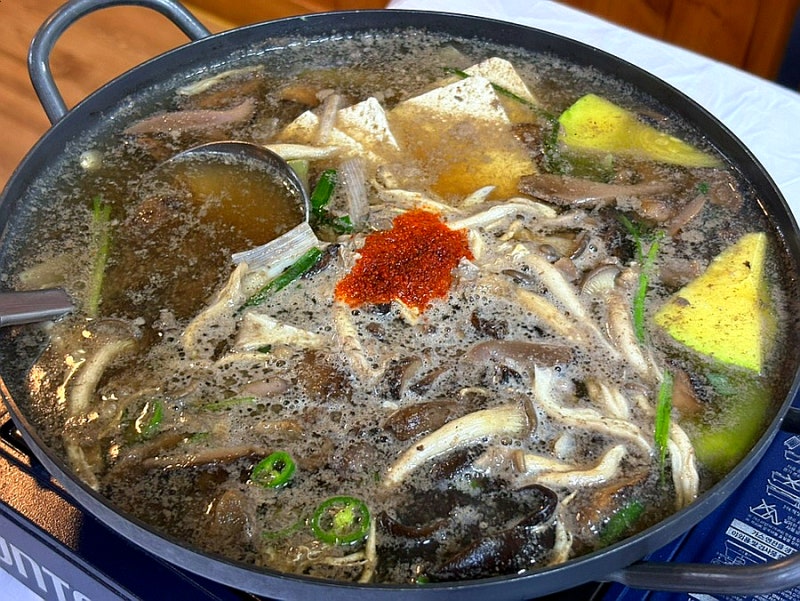 보은 속리산 맛집 버섯촌식당 후기