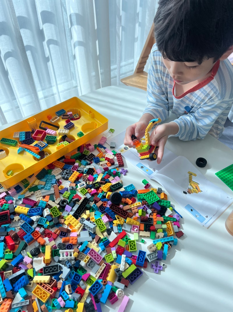 7살 아이 선물 추천, 블럭 조립박스 레고 클래식 라지