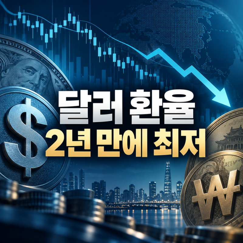 달러 환율 2년 만에 최저? 1,330원대 진입에 환전 고민 커진 진짜 이유