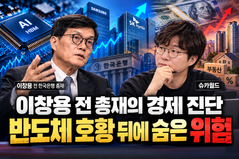 이창용 전 총재의 경제 진단, 반도체 호황 뒤에 숨은 위험(슈카월드)