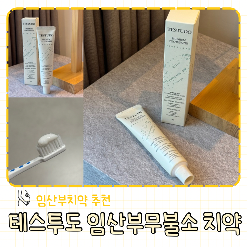 임신중치약 어떤 걸 고를까? 양치덧으로 힘든 임산부 테스투도 무불소치약 사용후기