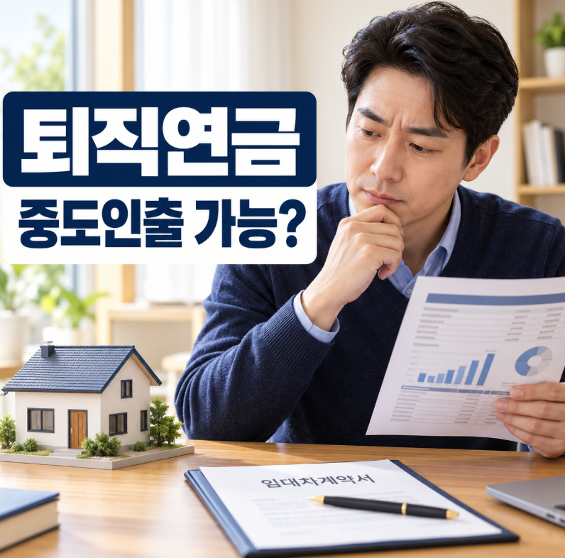 퇴직연금 중도인출, DB형은 안 되고 DC형은 가능할까?