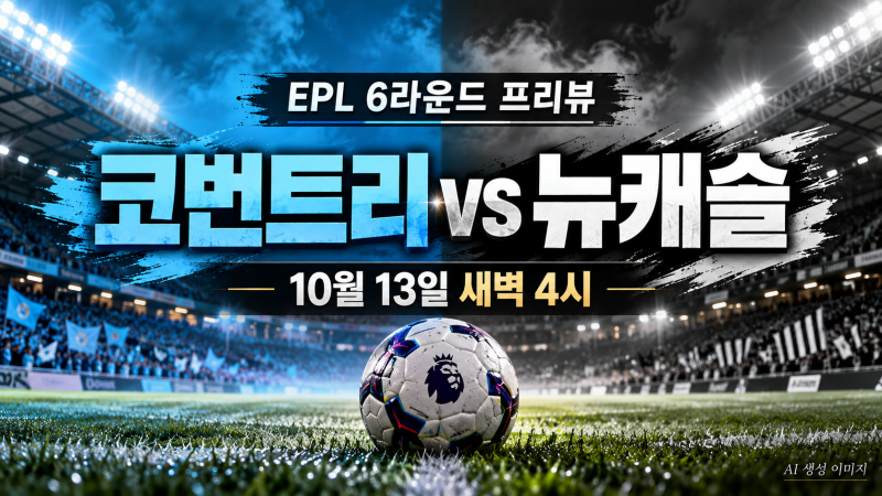 코번트리 vs 뉴캐슬 프리뷰｜첫 승의 기세와 부상 복귀가 가를 승부