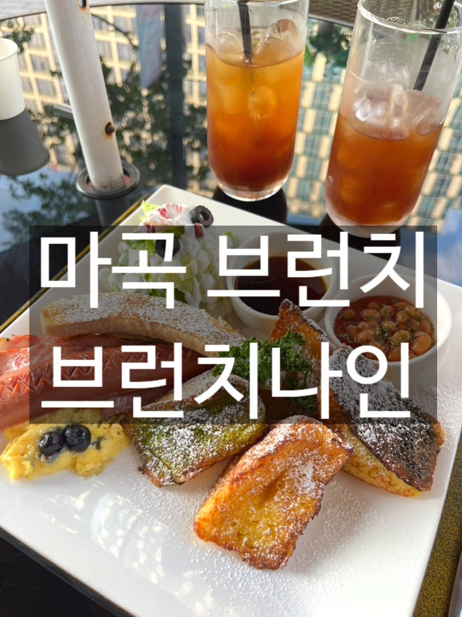 [마곡] 마곡역브런치맛집 "브런치 나인" 솔직 후기 서울식물원 데이트