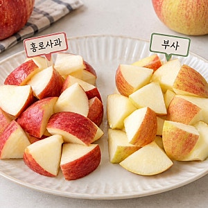 홍로 부사 차이, 가을 사과 수확 시기 맛 식감까지 비교해봤어요