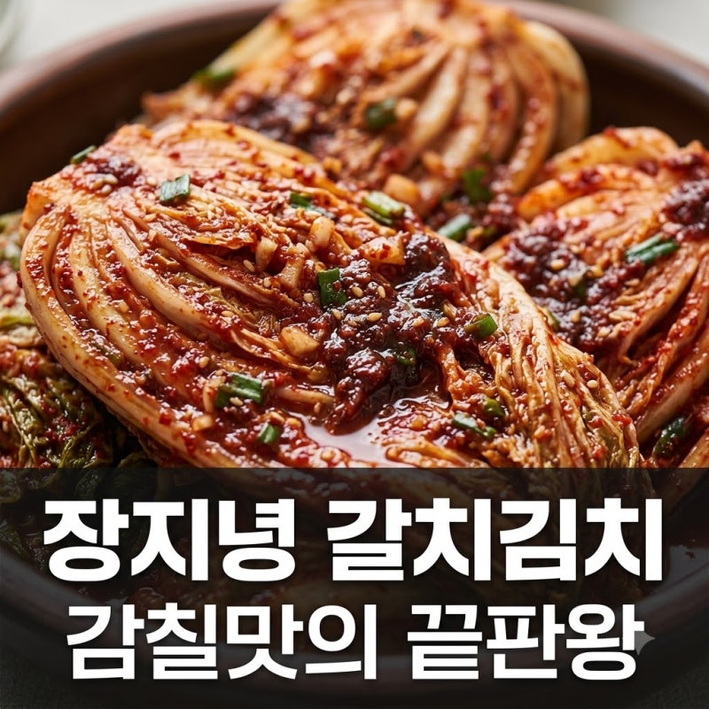 장지녕 갈치김치 맛 가격 보관법까지 놓치면 안 될 핵심 정보