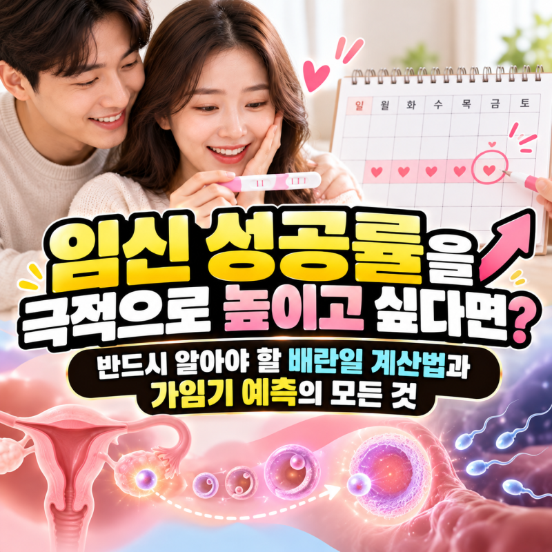 임신 성공률을 극적으로 높이고 싶다면 반드시 알아야 할 배란일 계산법과 가임기 예측의 모....