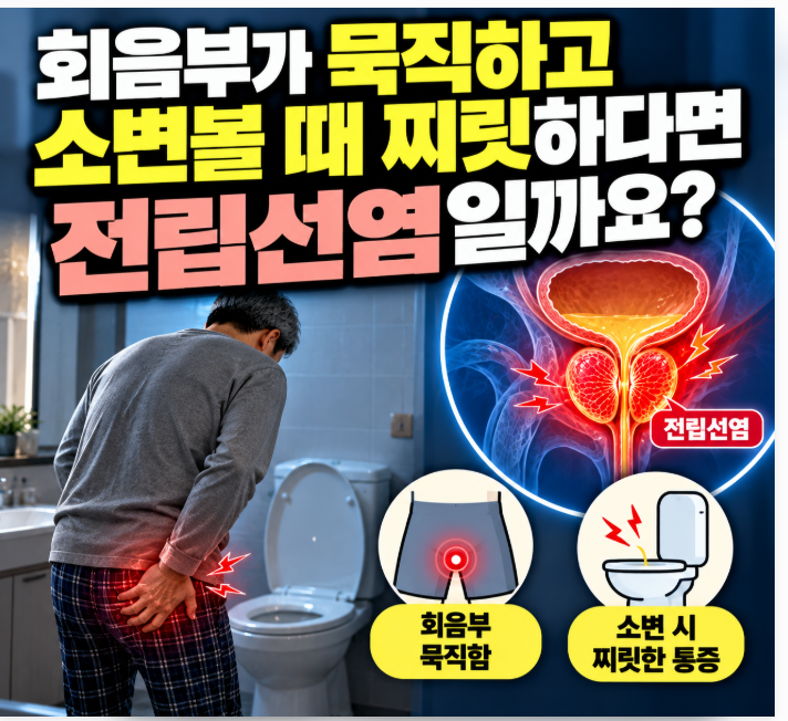 전립선염 의심 증상 9가지｜세균성·비세균성 차이와 병원 가야 할 때