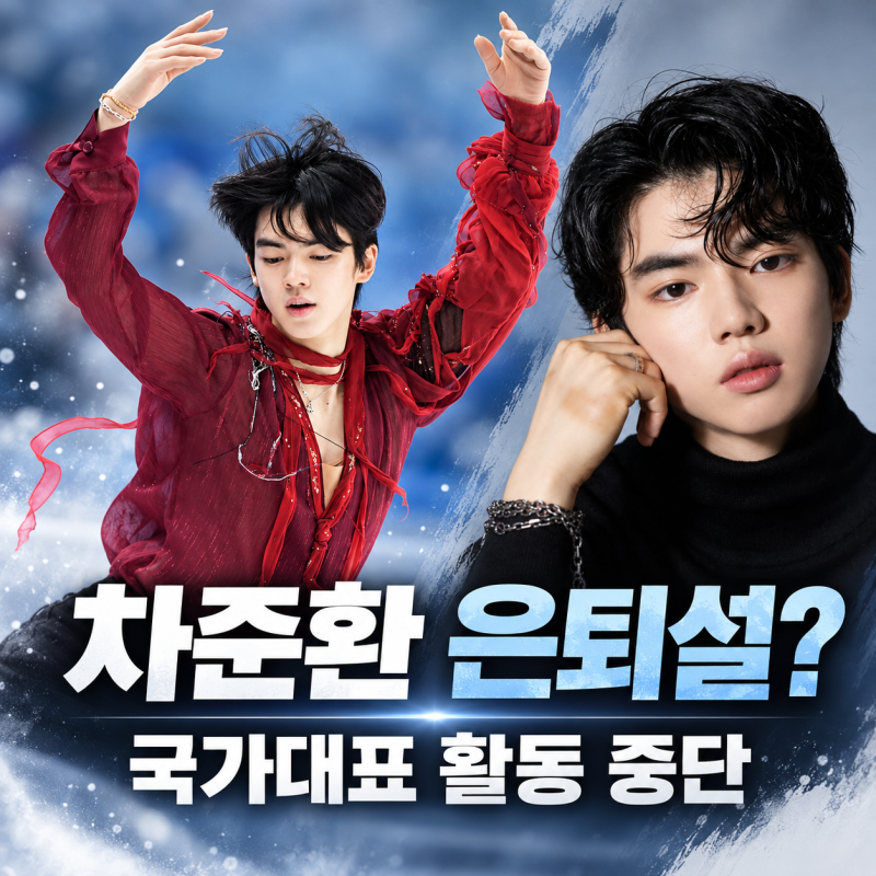차준환 은퇴하나? 국가대표 활동 중단 선언, 서울시청과 계약 종료까지