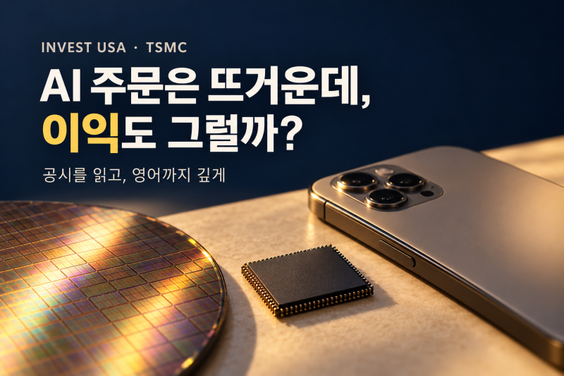 TSMC 매출 55% 급증…새 반도체가 왜 이익률을 깎을까?