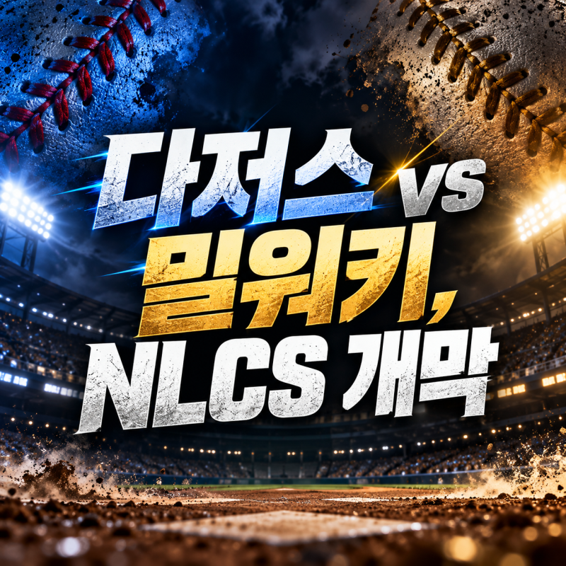 다저스 vs 밀워키 NLCS 개막, 100승 팀들의 정면승부…월드시리즈까지 4승