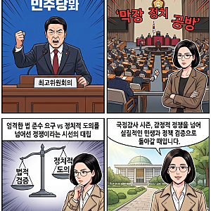 李 대통령 부모 묘소 찾아간 이진숙…‘농지법 위반’ 공세에 민주당 “막장 정치” 강력 반....