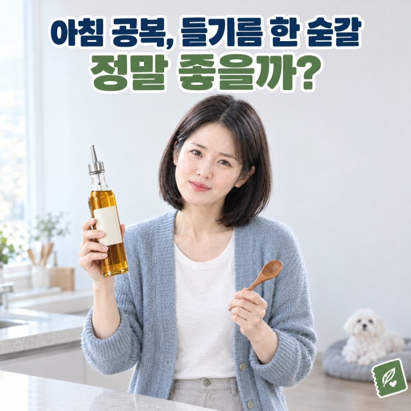 "아침 공복에 한 숟갈"..들기름 효능 정말 근거 있을까?