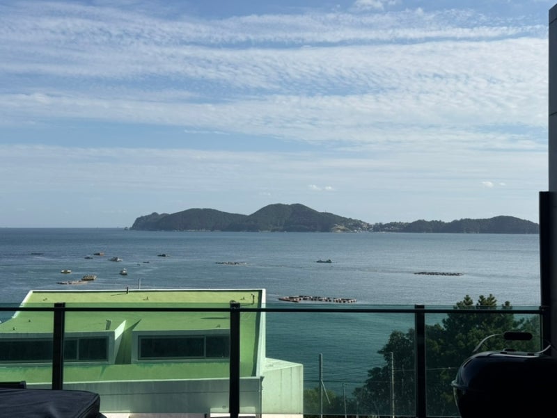 거제도 펜션 추천｜학동몽돌해변 오션뷰 숙소 거제 와우펜션 후기